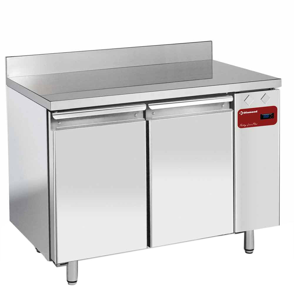 Mesa cong. y ventilada, 2 puertas GN 1/1, 260 litros (sin grupo)