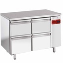 Mesa de refrigeración compuesta por :