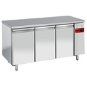 Mesa cong. y ventilada, 3 puertas GN 1/1, (sin grupo)