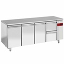 Mesa de refrigeración compuesta por :