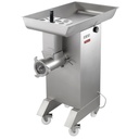 Picadora de acero inox N° 42, Ø 4.5  mm, 800/1000 kg/h, con ruedas