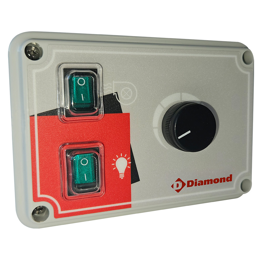 Variador electrónico + interruptor para lampara LED