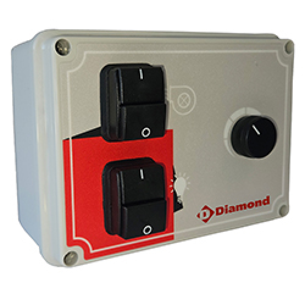 Variador electrónico + interruptor para lampara LED