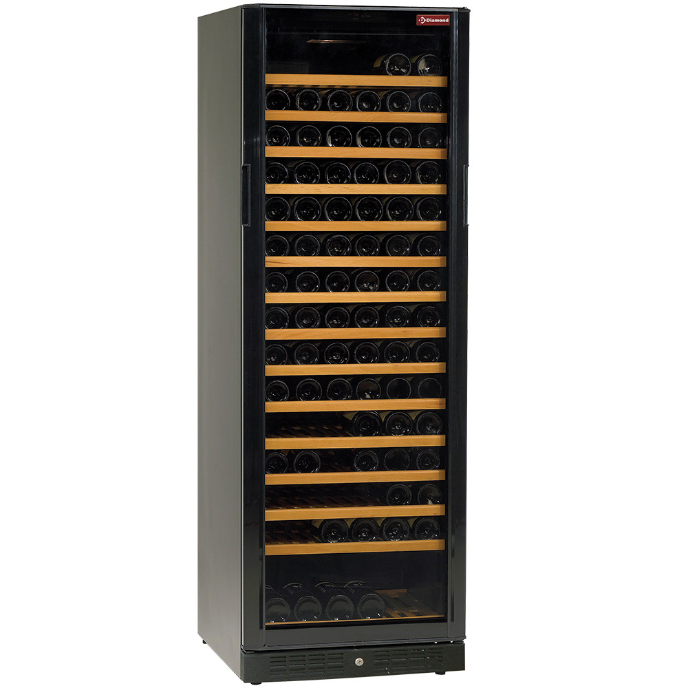 Armario para vinos, ventilada , 375 Lt.,BLACK