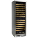 Armario para vinos, ventilada , 375 Lt., puerta de acero inoxidable, 2 T°  BLACK