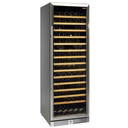 Armario para vinos, ventilada , puerta de acero inoxidable, 375 Lt.,BLACK