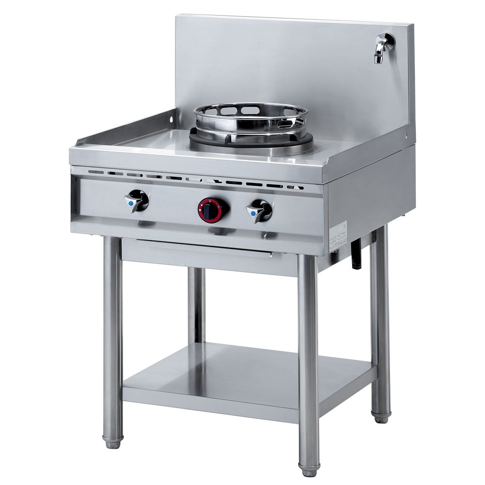 Horno wok a gas, 1 fuego (13 kW)