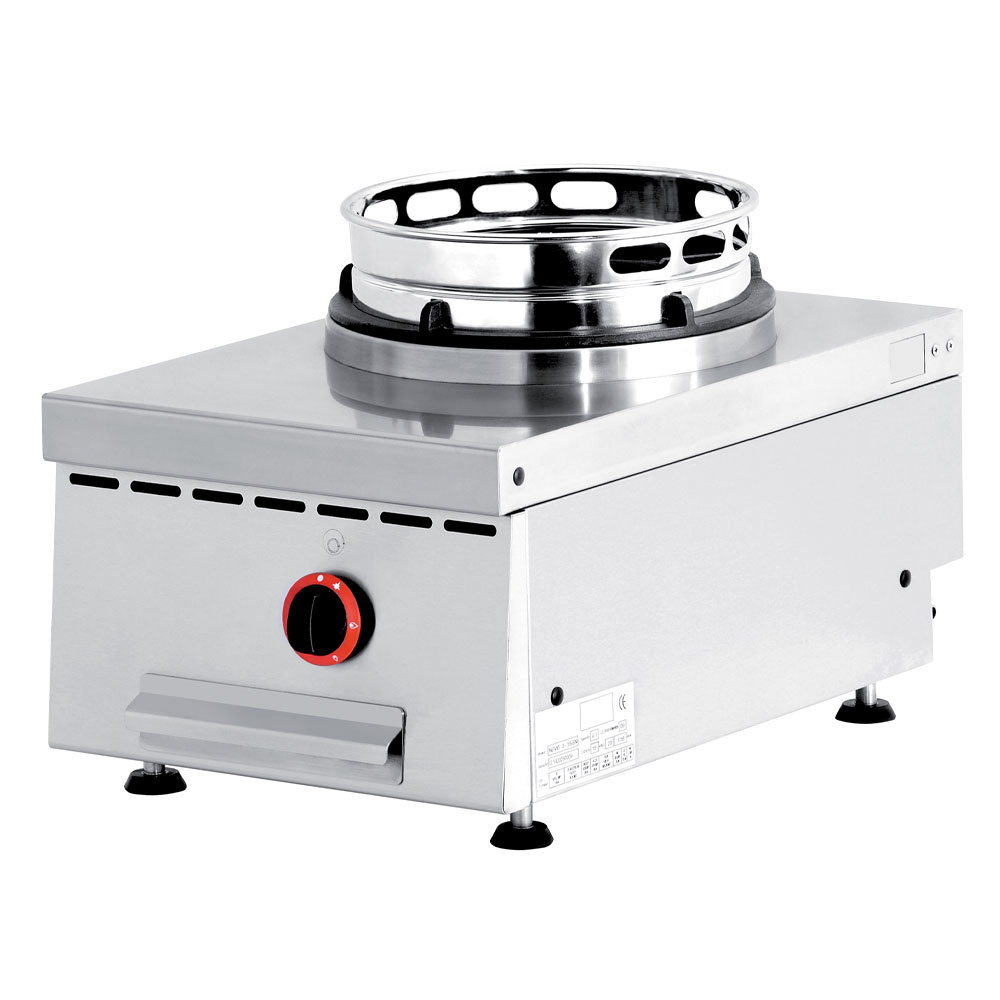 Fuego wok a gas de mesa, 1 fuego (13 kW)