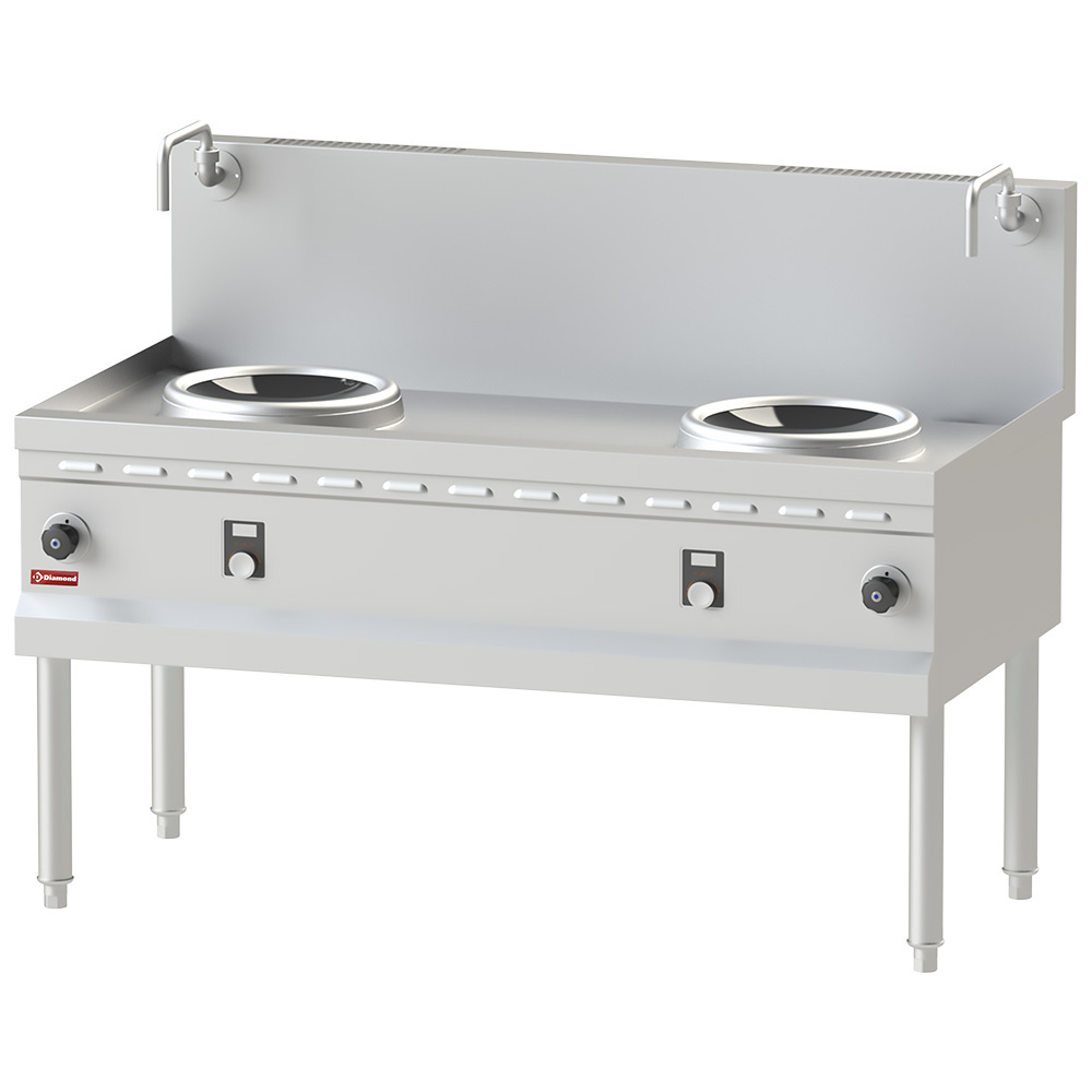 Cocina de inducción wok 2 zonas - Ø300 MM