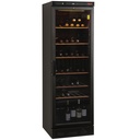 Ventilado armario para vinos, 380 litros NEGRO