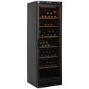 Ventilado armario para vinos, 380 litros NEGRO