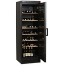 Armario para vinos, 380 litros, NEGRO