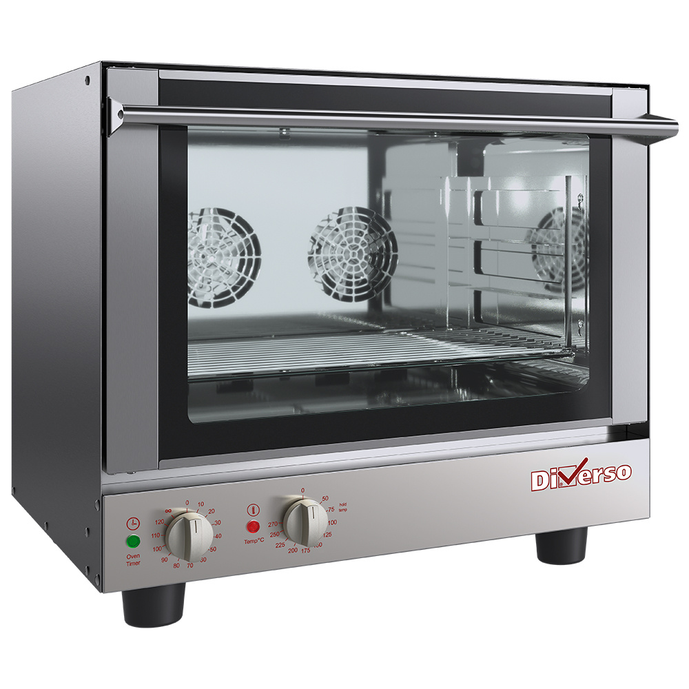Horno de convección, eléctrico, 4x GN1/1