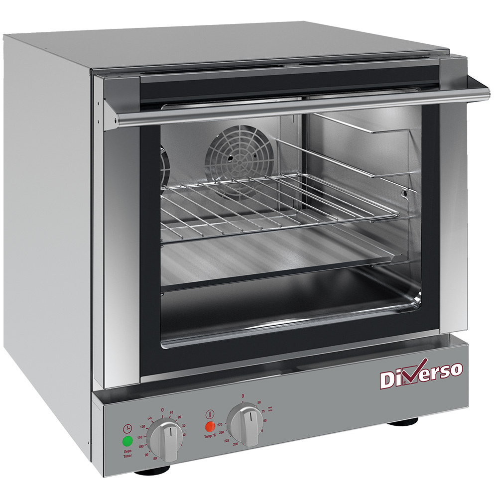Horno a convexión eléctrico, 4x 460x340 mm