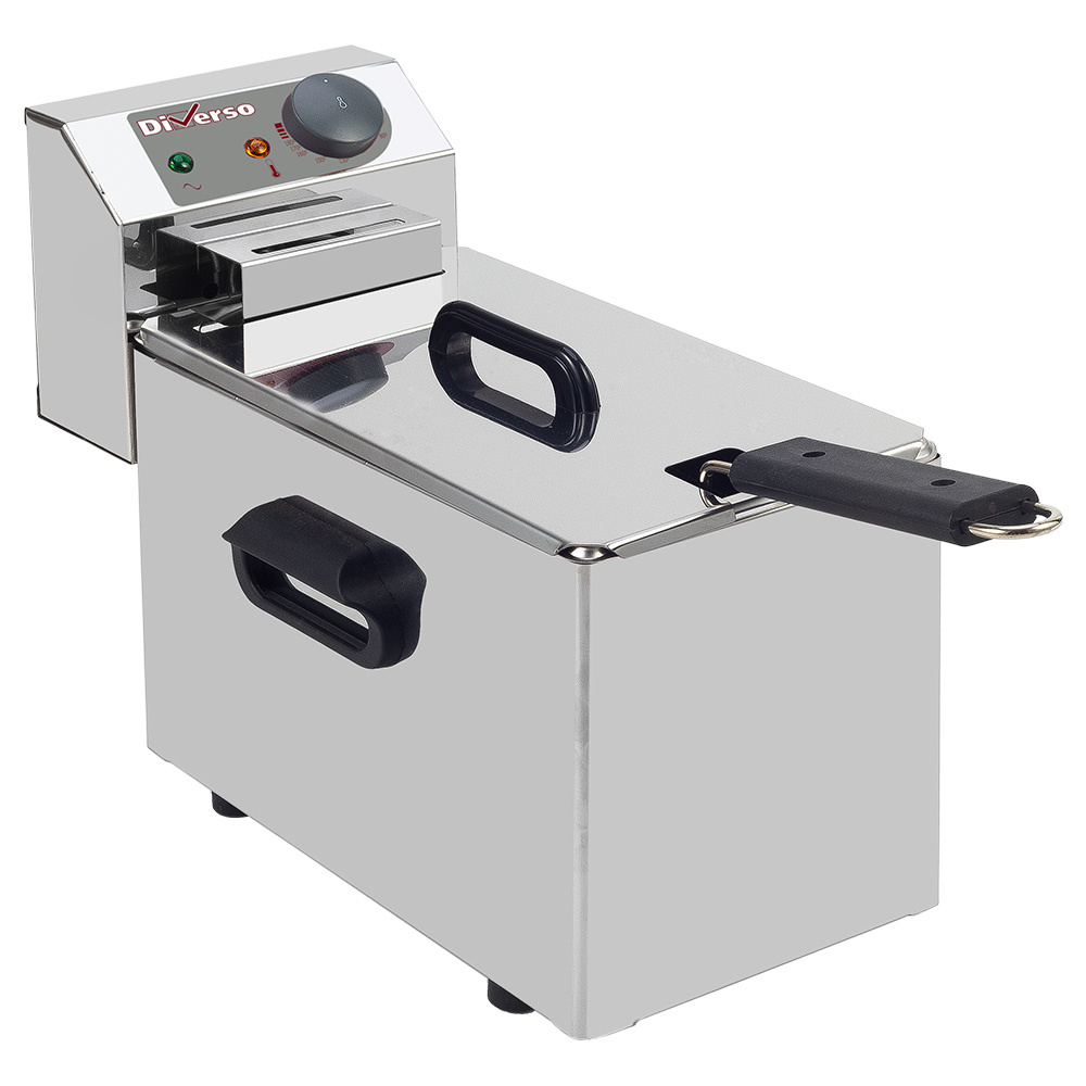 Freidora eléctrica de mesa 4 litros