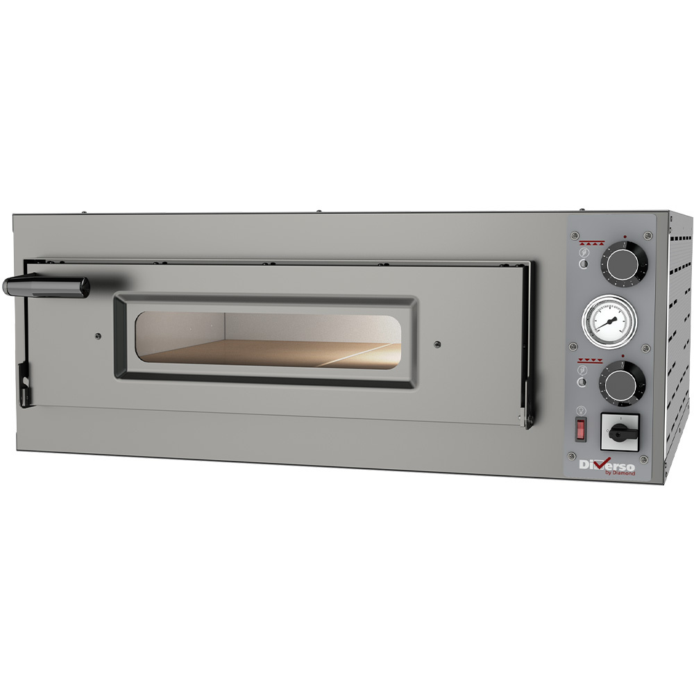 Horno eléctrico 4 pizzas diam. 330mm, 1 cámara