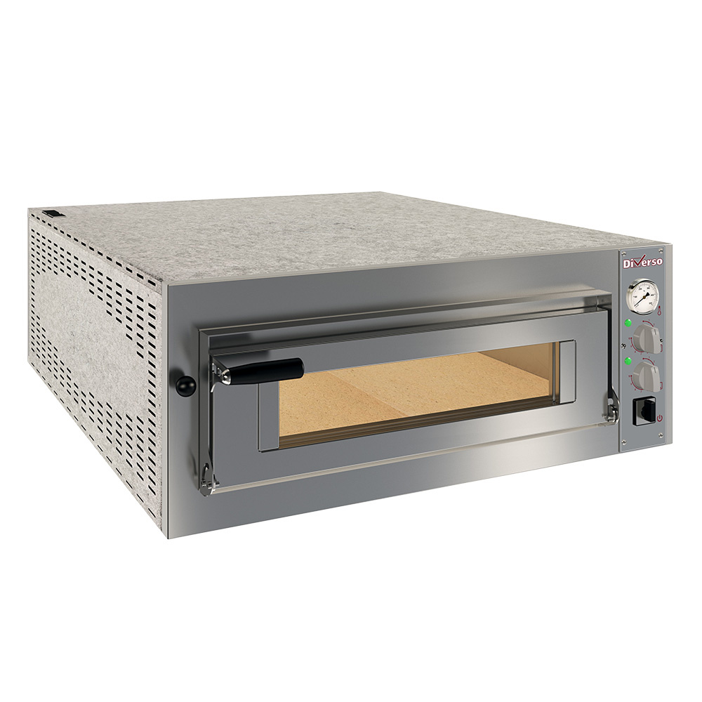 Horno eléctrico 6 pizzas diam. 350mm, 1 cámara