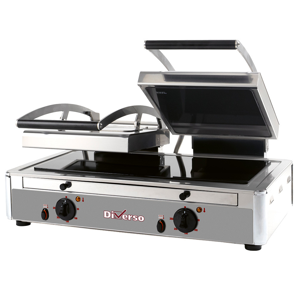 Parrilla Panini DOBLO vitrocerámica