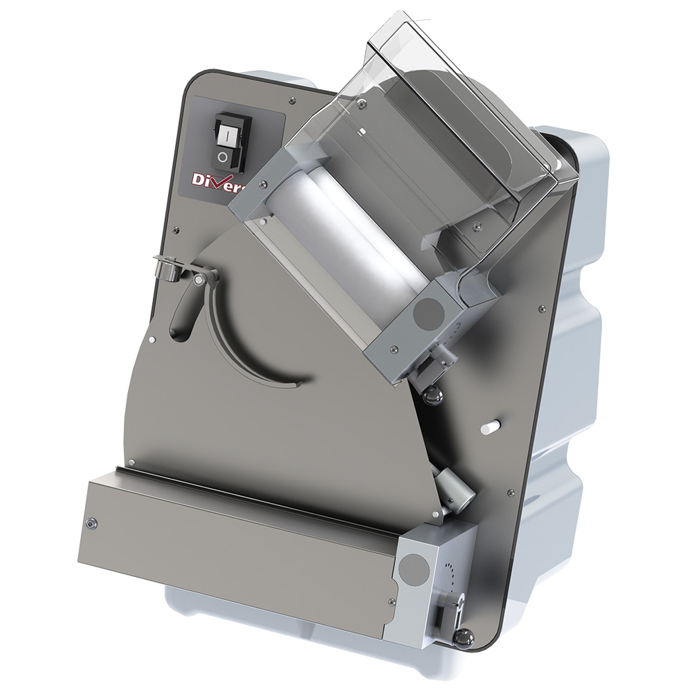 Laminador Ø 300 mm, 2 rodillos, en acero inoxidable /ABS