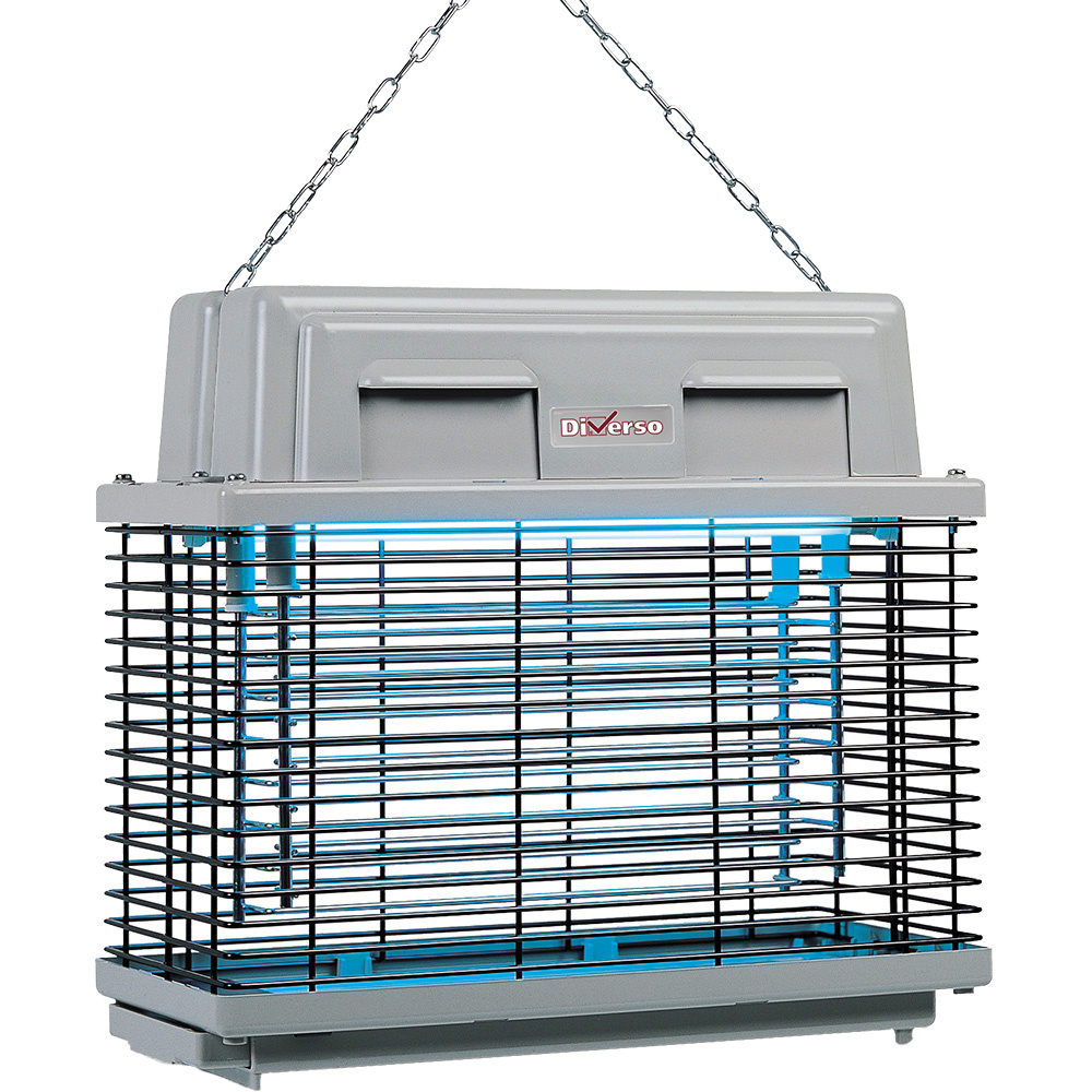 Exterminador de insectos eléctrico, lampara UV-A (1x 15 W)