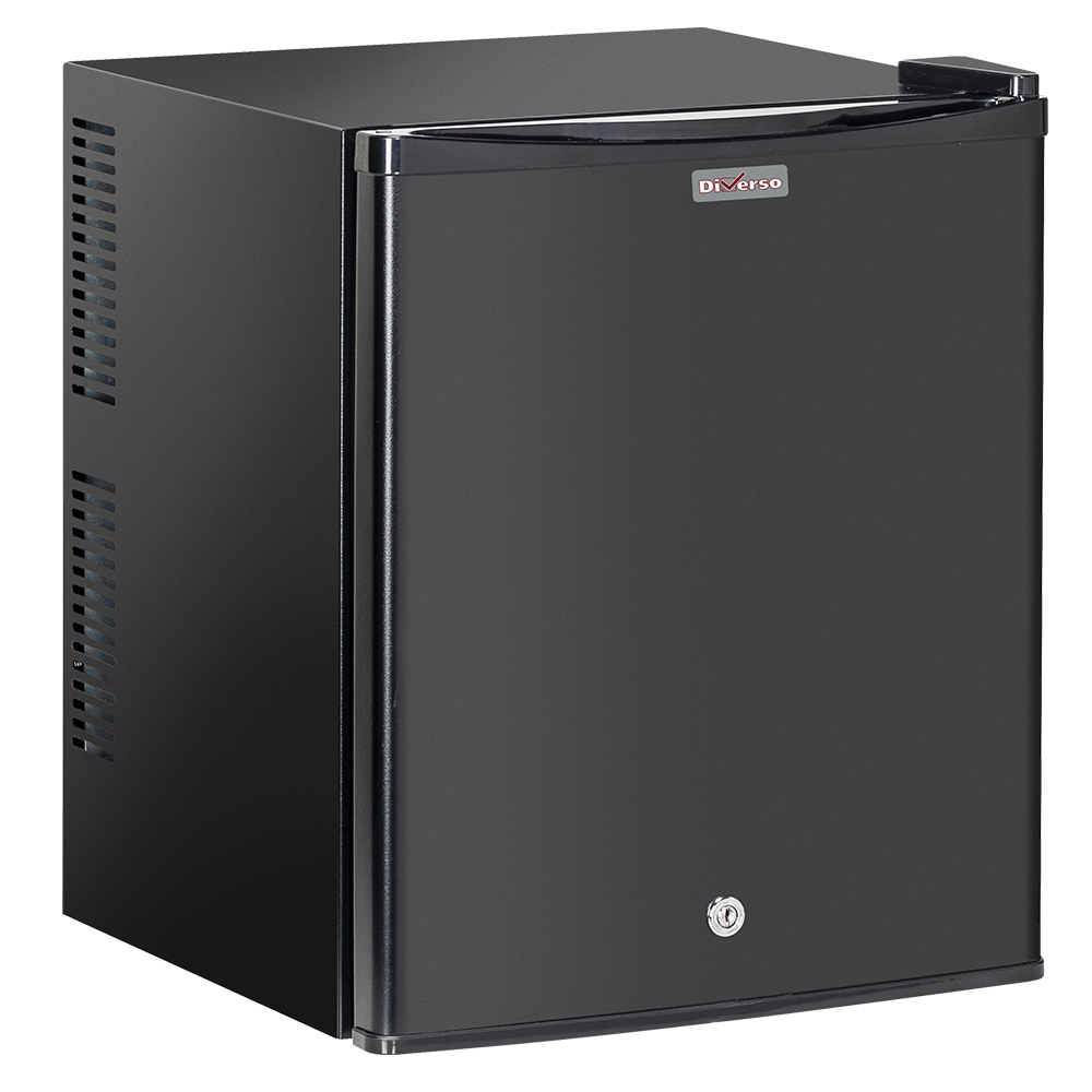 Mini-bar puerta llena, 26 litros - NEGRO