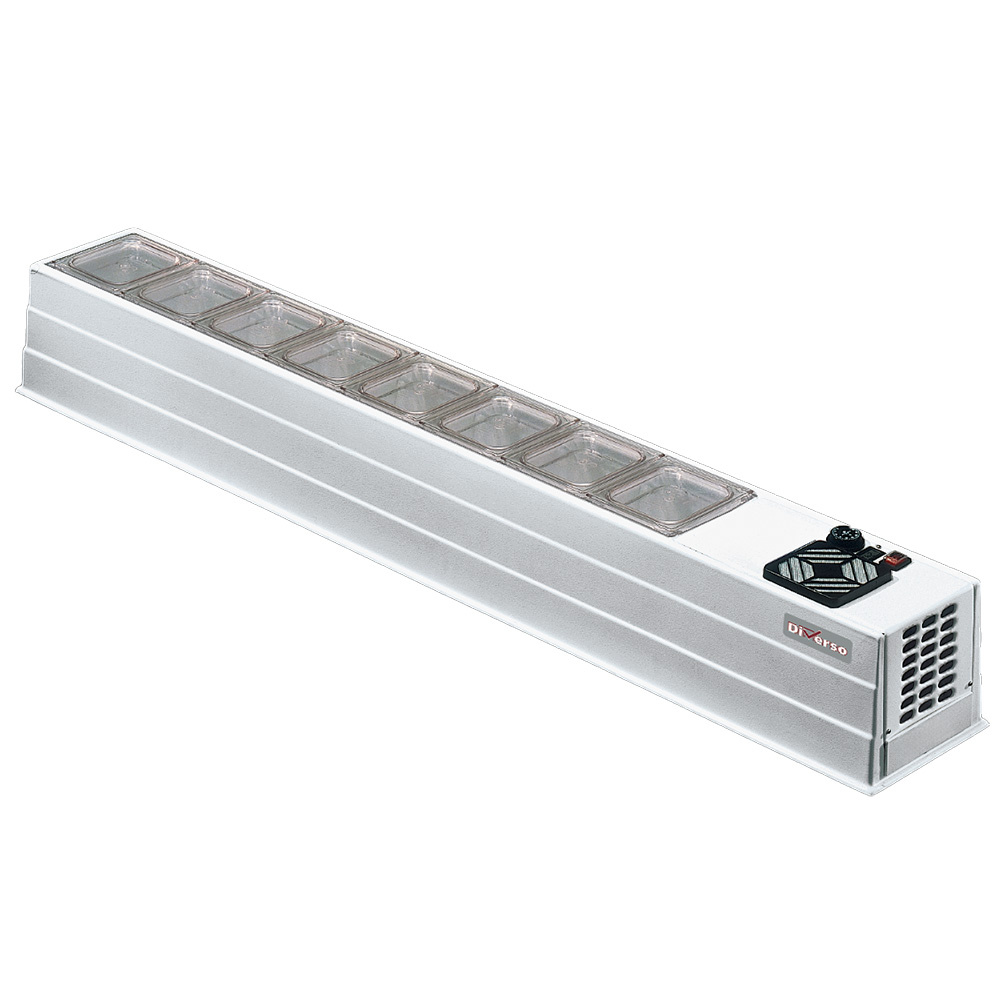 Estructura frigorífica 8x GN 1/6 h150 mm