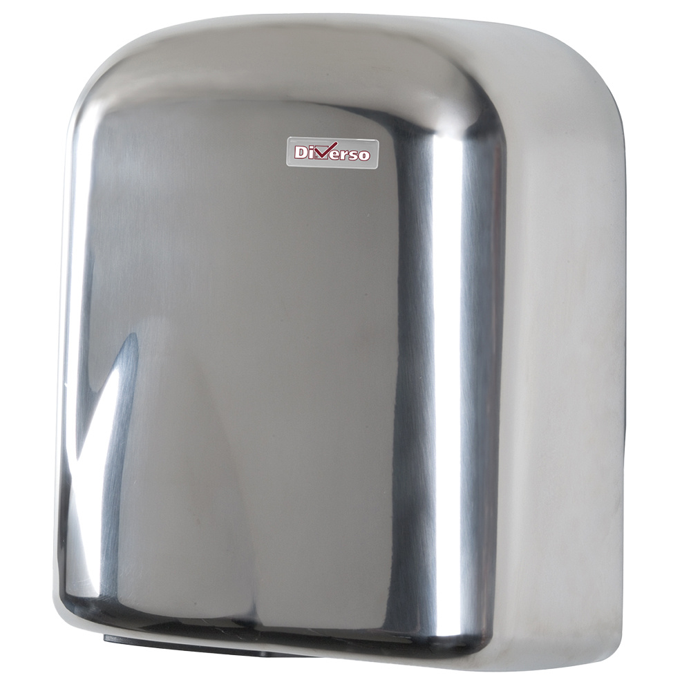 Seca manos electronico de pared, acero inoxidable