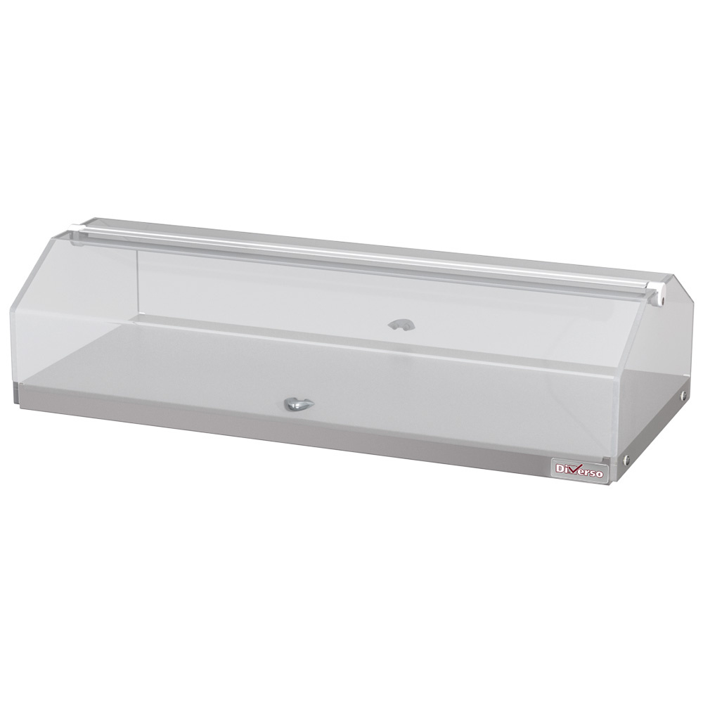 Vitrina neutra de mostrador, 1 nivel L800mm