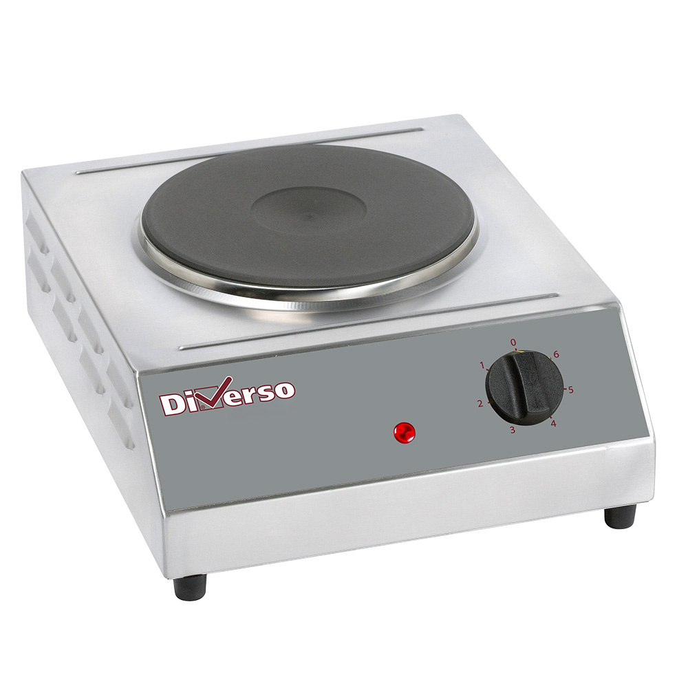 Hornillo de mesa eléctrica, 1 placa Ø 230mm