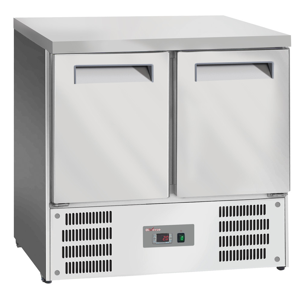 Mesa frigorífica , 2 puertas GN 1/1