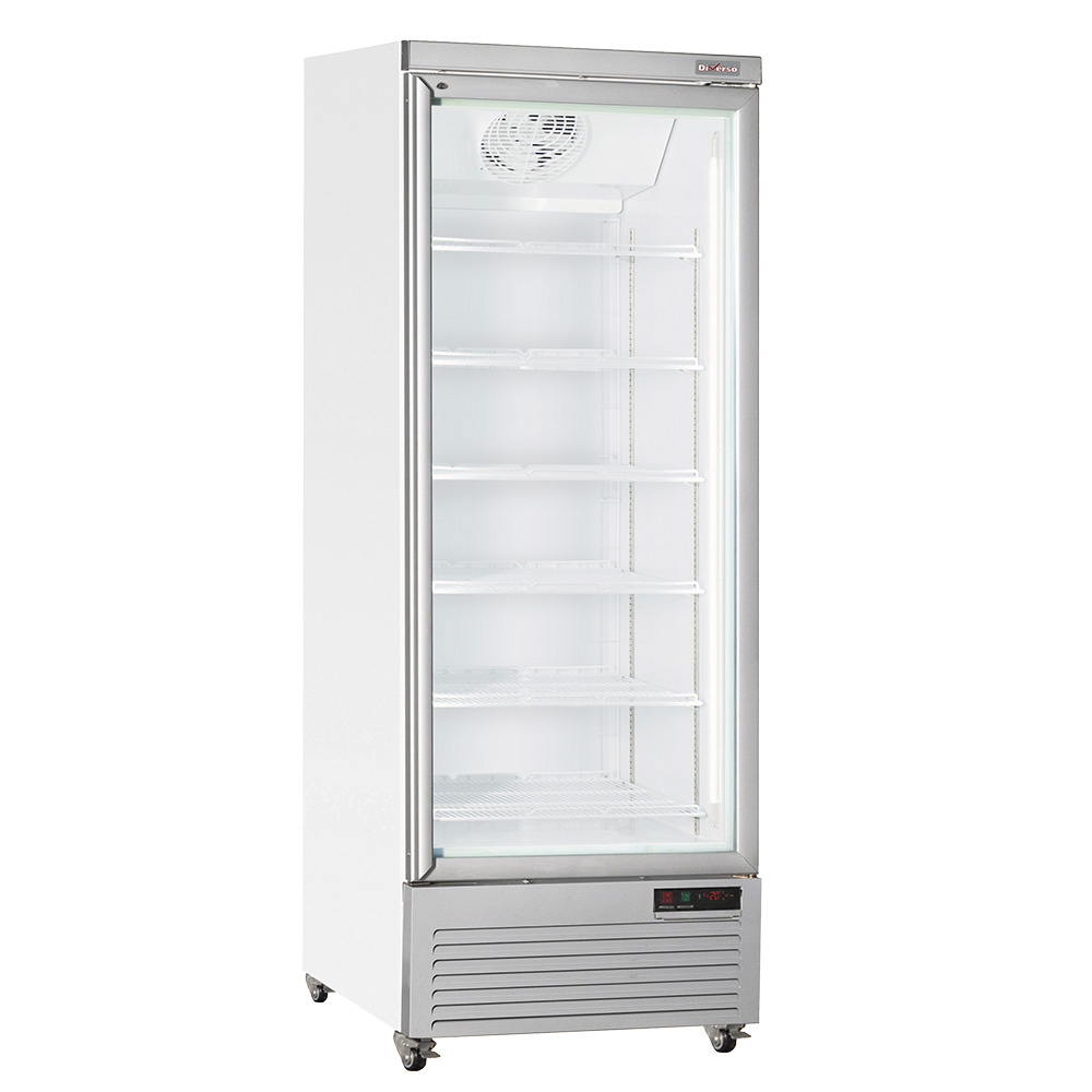 Vitrina frigorífica vertical, 1 puerta, 615 litros - BLANCO