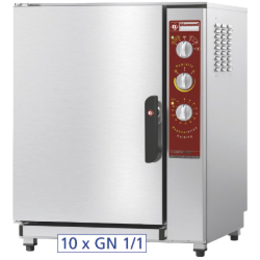 Horno eléctrico para regeneración - mantenimiento 10x GN 1/1 c/umidificación