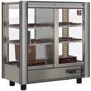 Mostrador refrigerado traversante chocolate lt216 - modulable