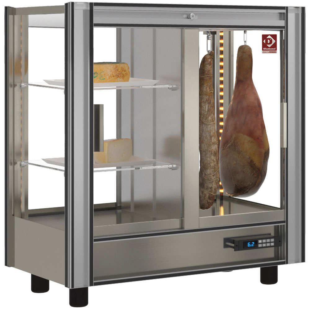 Mostrador refrigerado traversante charcuteria lt216  - modulable