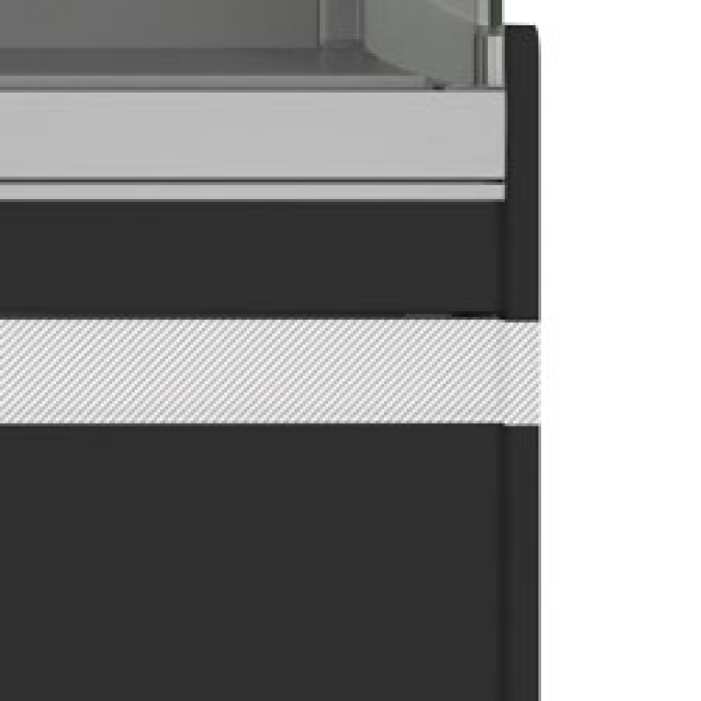 Configuración estándar: Frente de madera - NEGRO MATE