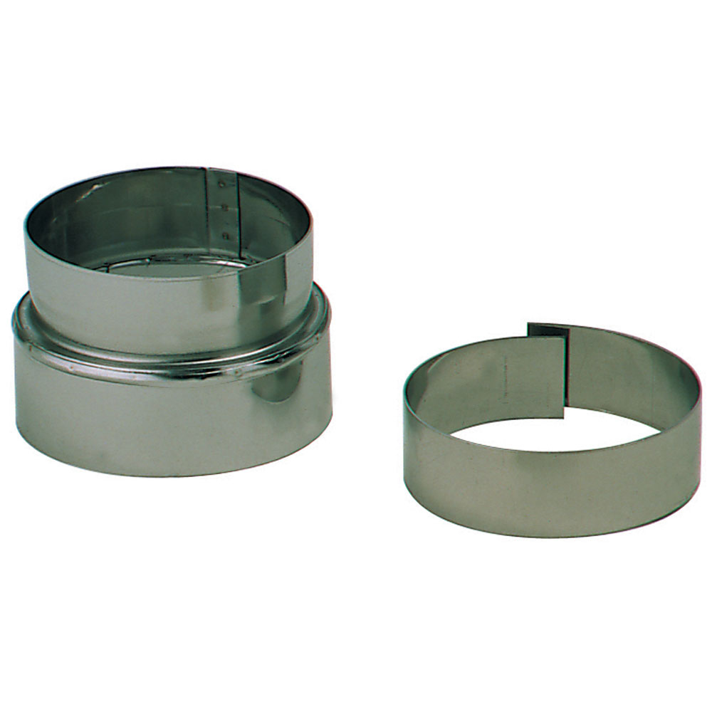 Anillo adaptador chimenea-captador Ø 150 mm