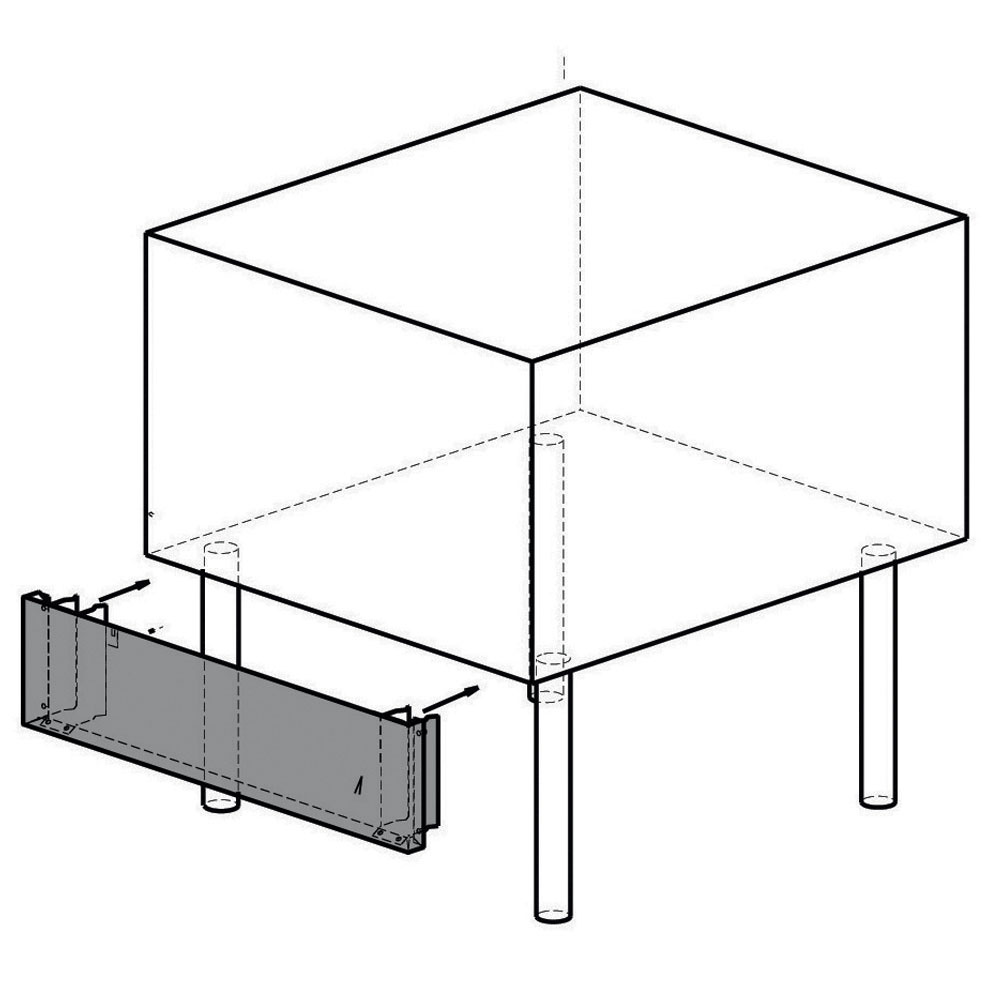Panel frontal para parrilla G22/GPLP8-N
