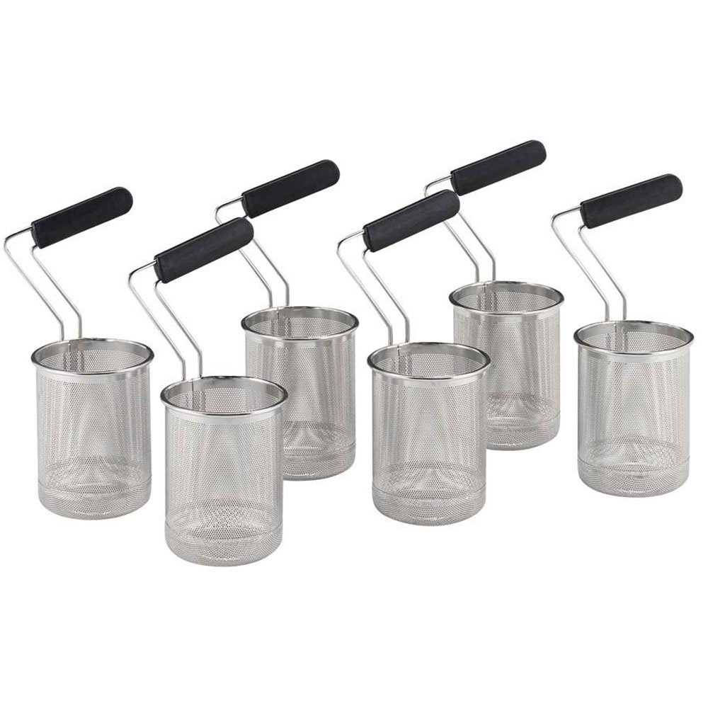 Set 6 cestas 40 Lt (6x Ø 135 mm) cocedor de pastas