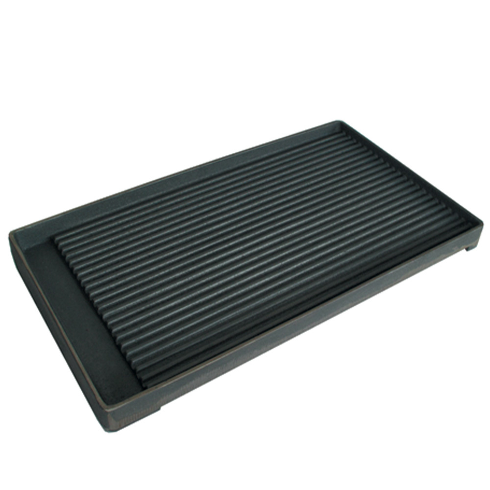 [A65/PB2F-N] Placa ranurada para 2 quemadores