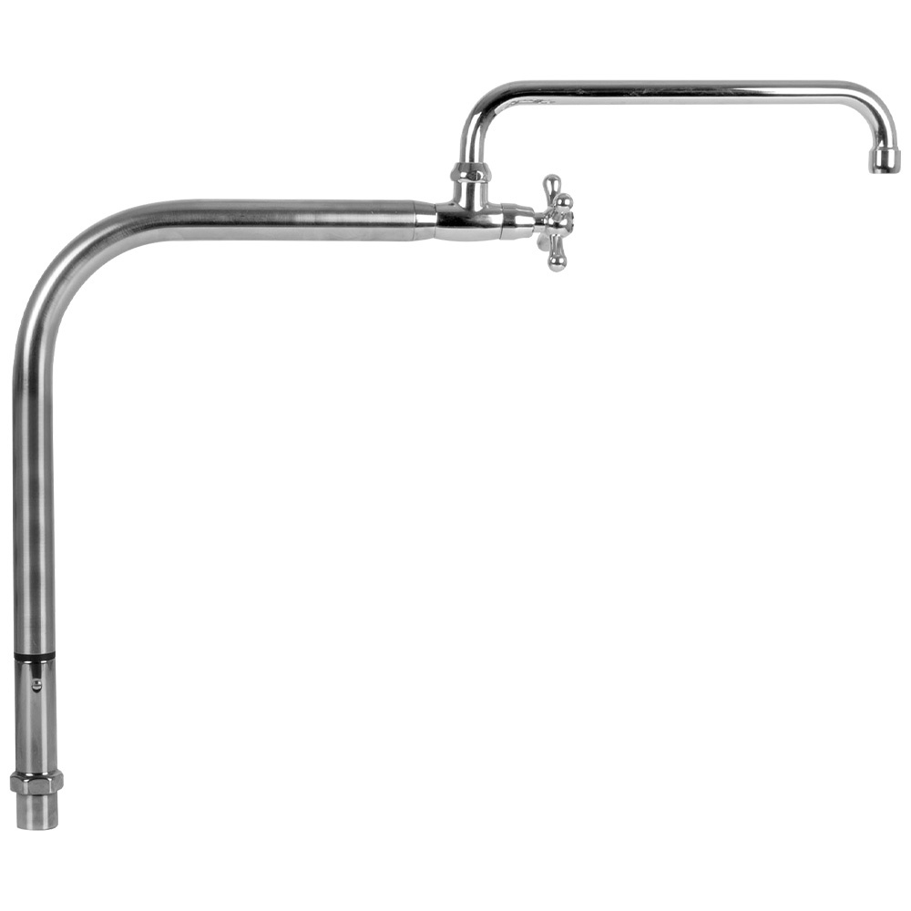 Columna de agua, 4 quesmadores / placas con horno