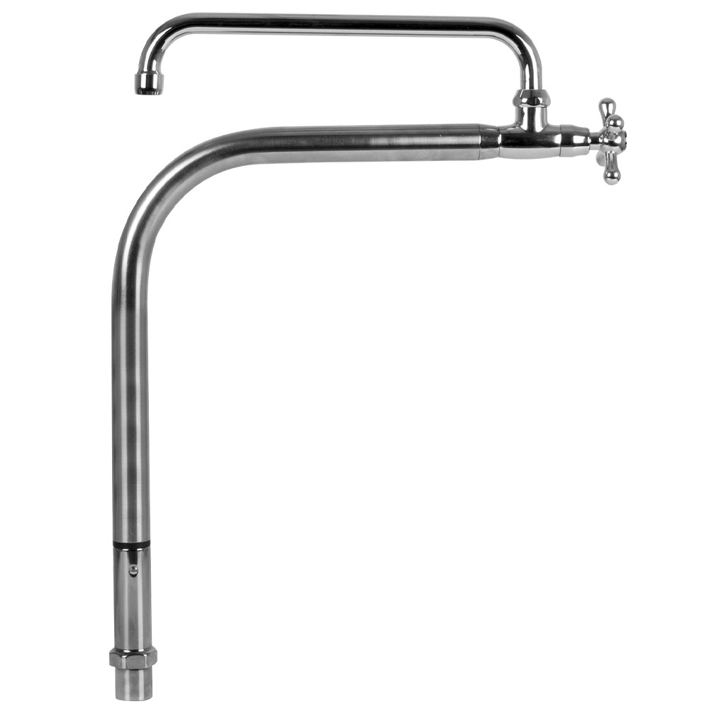 Columna de agua, 4 quemadores / placas "TOP"
