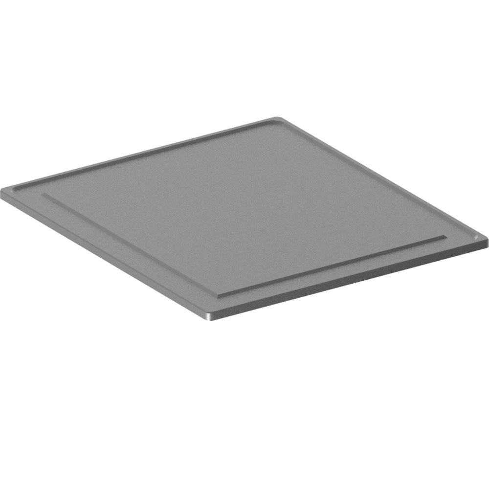 Plancha lisa acero inoxidable 1 quemador