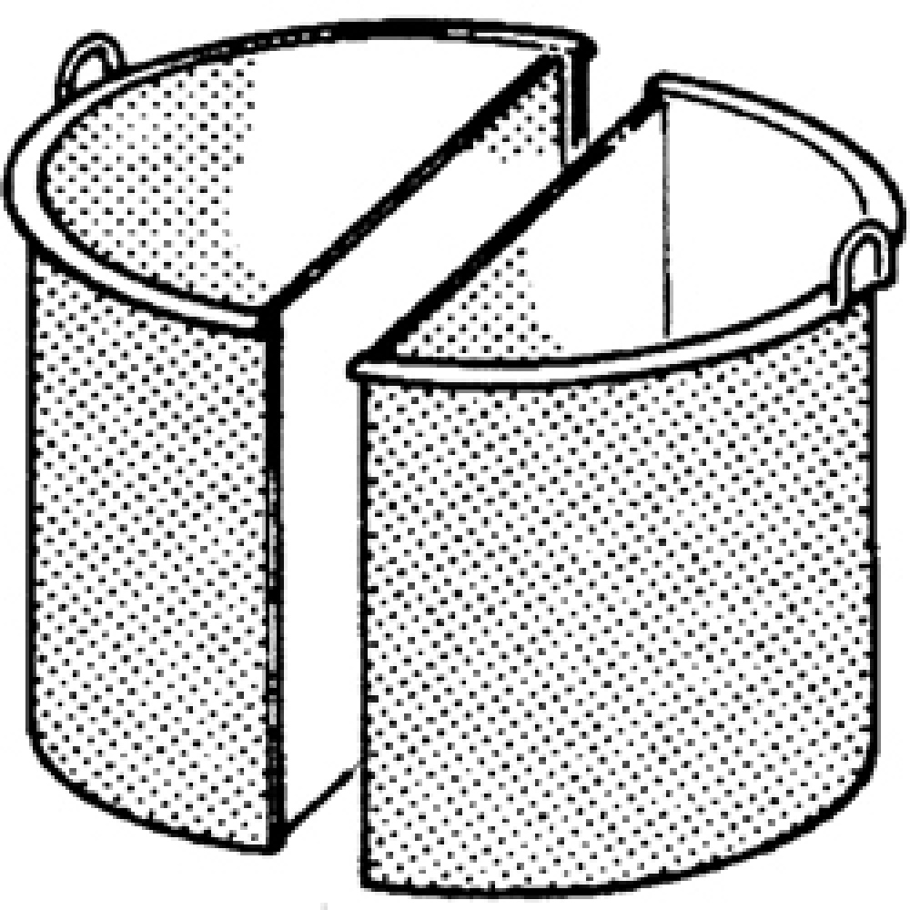 Cesta para marmitas 2x 1/2 50 litros