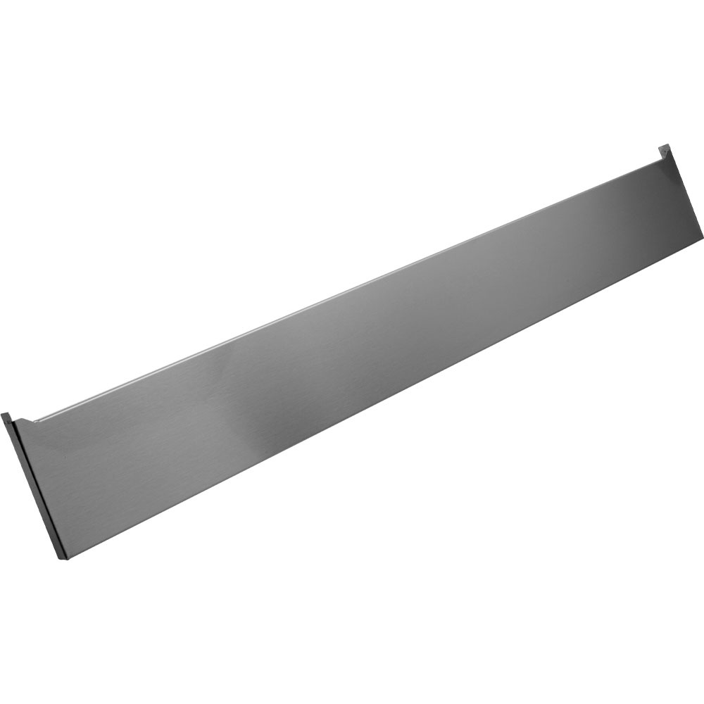 Plinto frontal en inox, 400 mm
