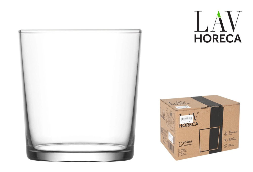 GLASS 34cl PINTA "CADIZ"