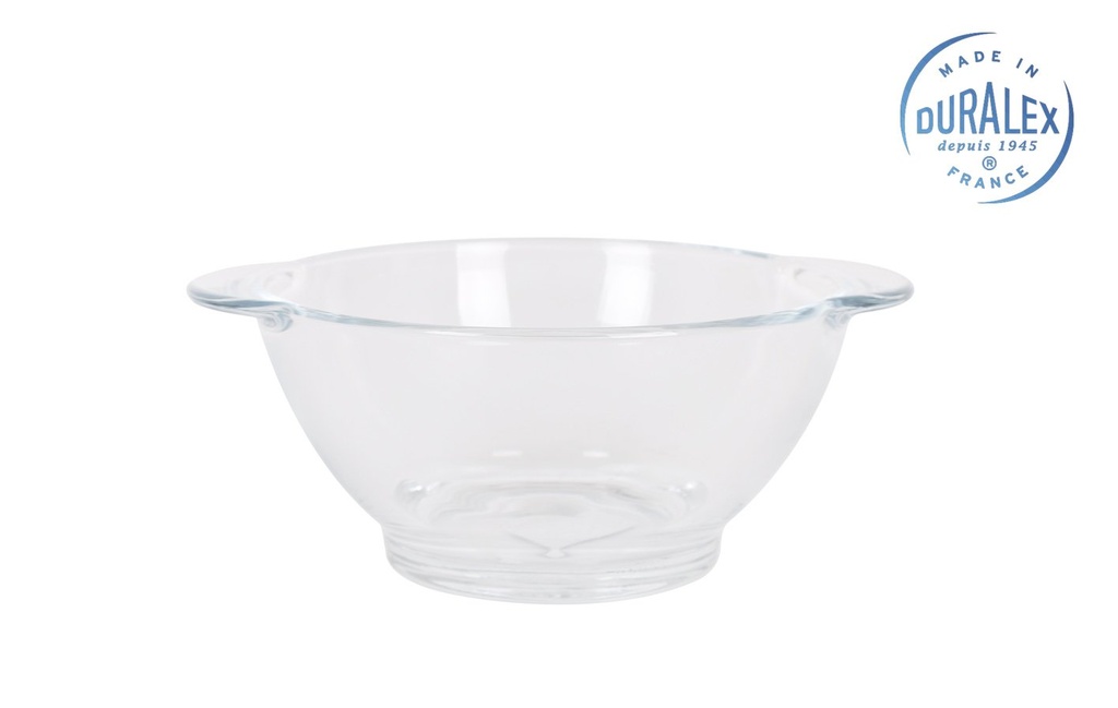 [T39-2005AF] BOWL WITH HANDLES 51cl TRANS. "LYS"