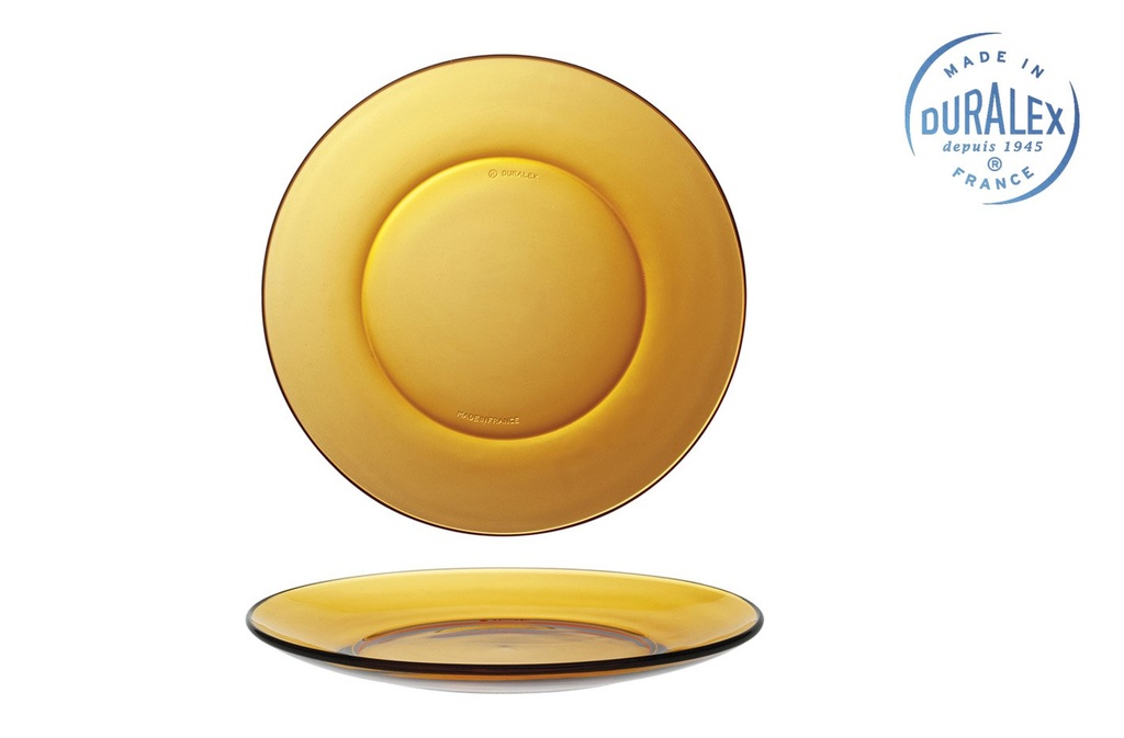 > DESSERT PLATE ø19cm AMBAR "LYS"