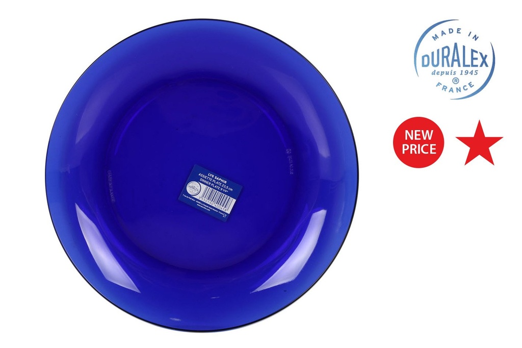[S32-3006FFR] SAPHIR DINNER PLATE 23.5cm "LYS"