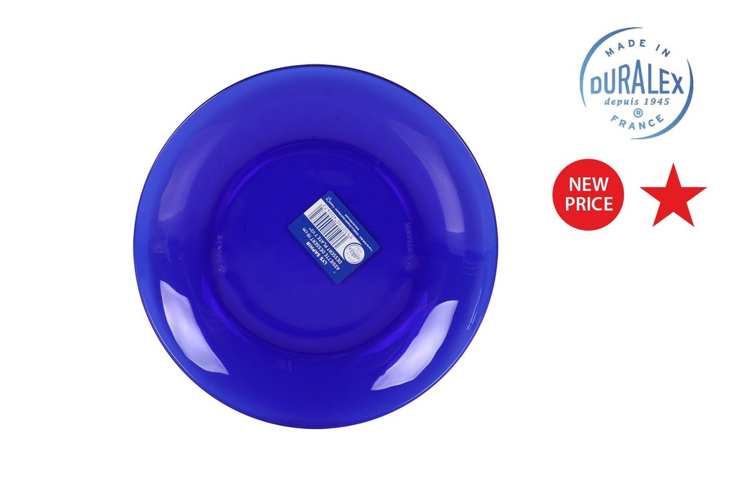 [S33-3008FFR] & (EK) PLATO POSTRE 19cm "LYS SAPHIR"