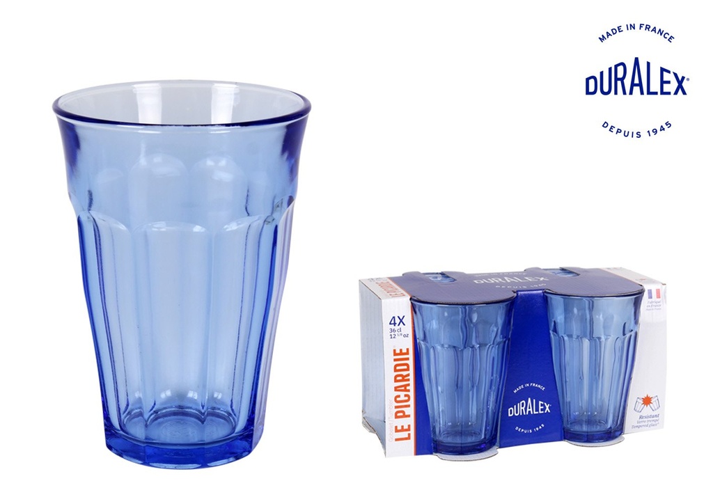 SET 4 CLEAR MARINE 360cc "PICARDIE"